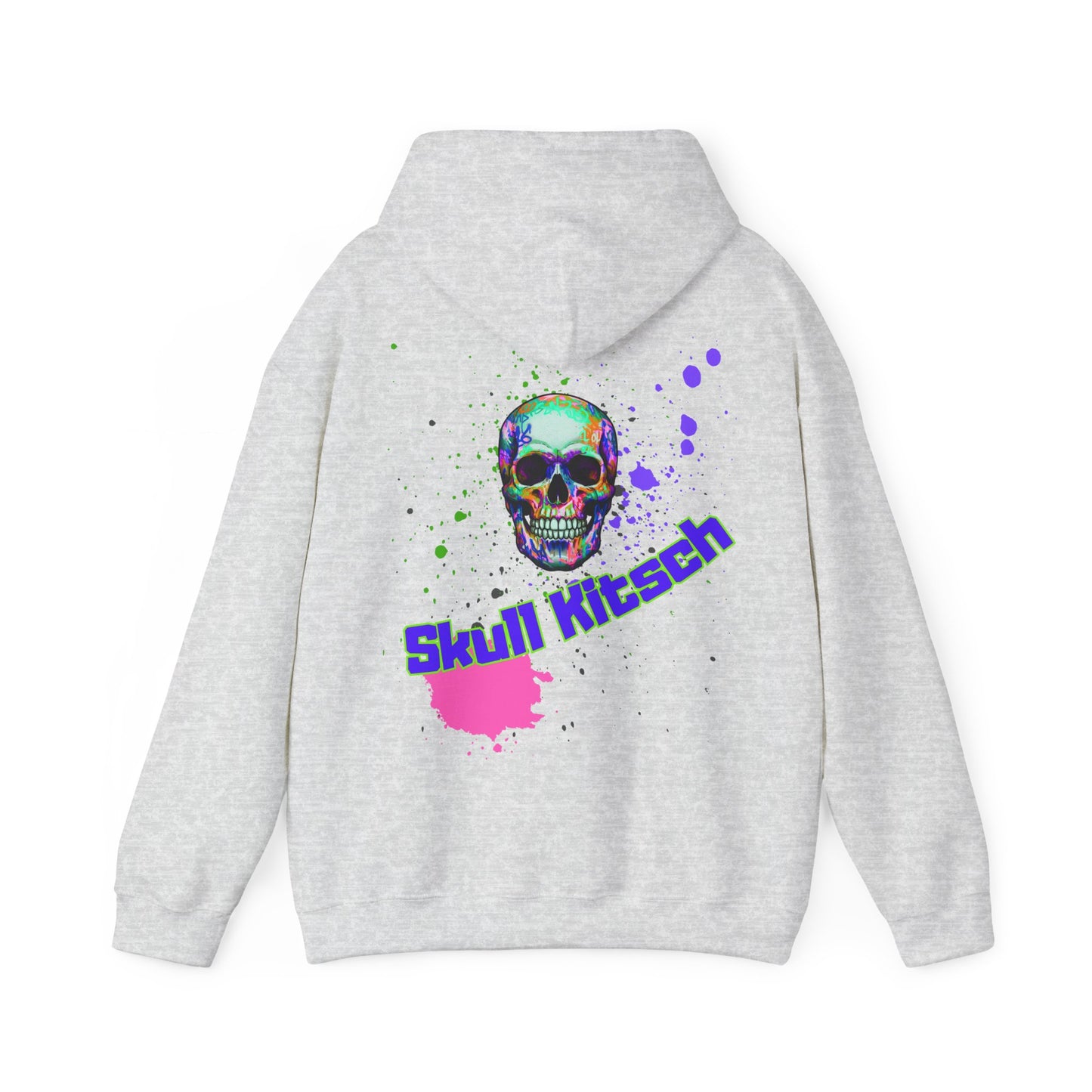 Sudadera con capucha unisex Skull Kitsch Standard - VibesStreet