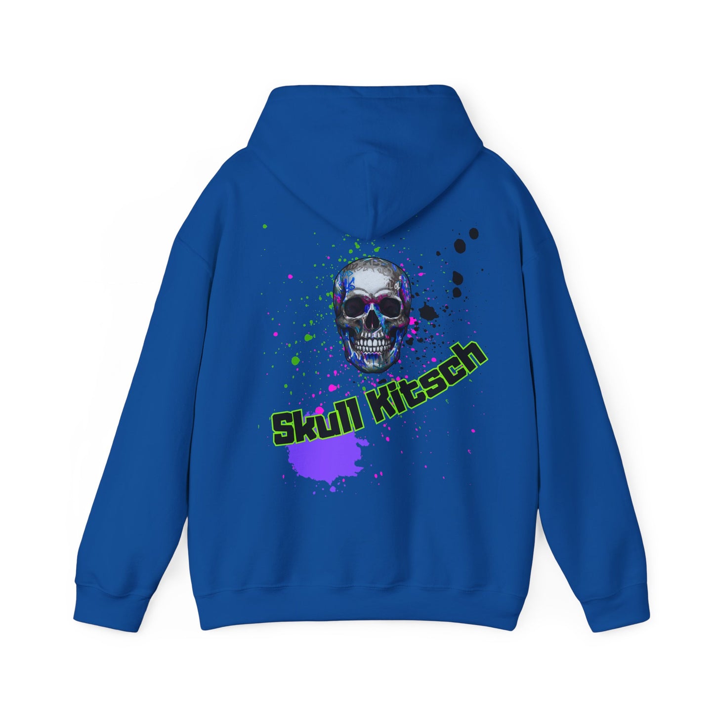Sudadera con capucha unisex Skull Kitsch Dark-VibesStreet