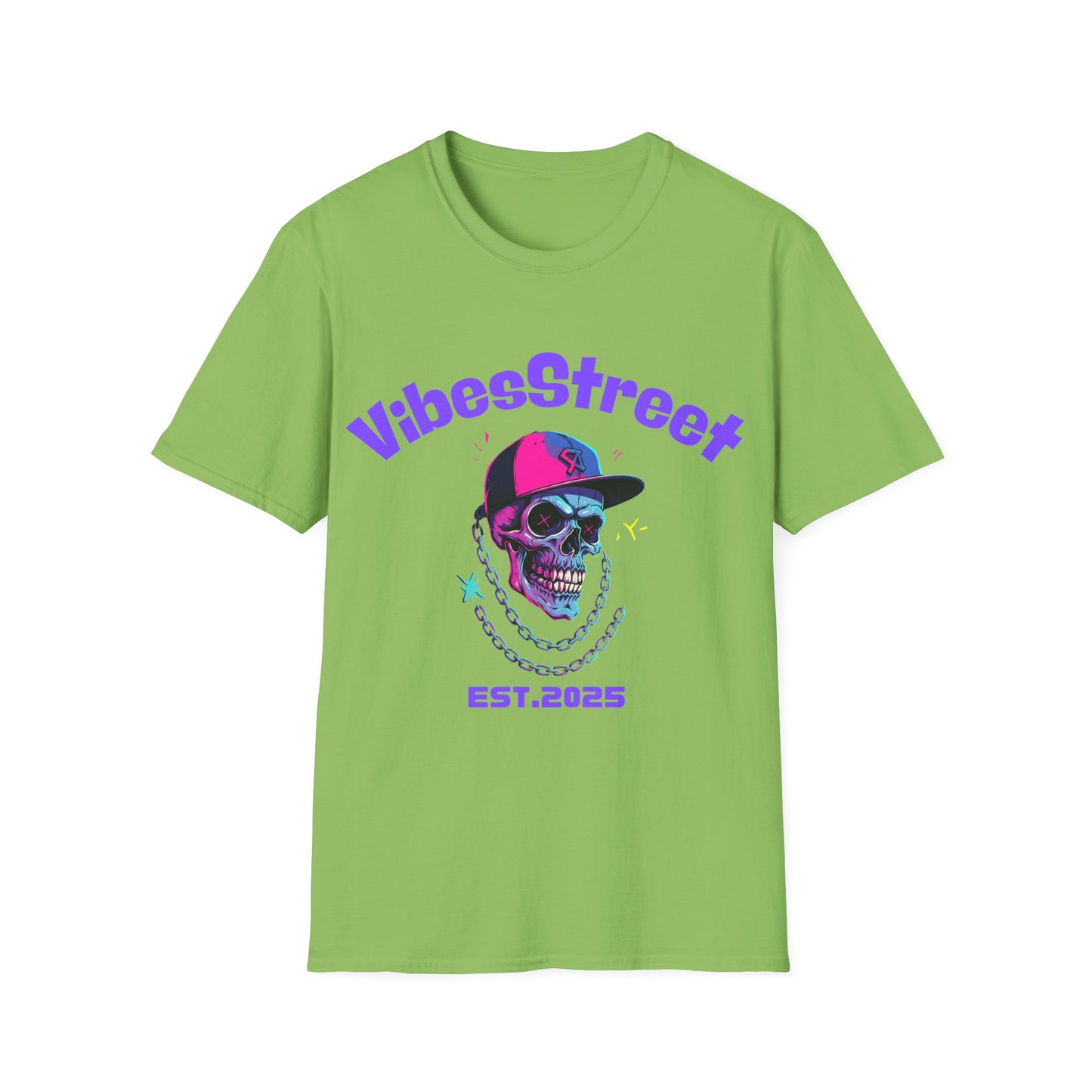Camiseta unisex Hip-Skull Est.2025-VibesStreet