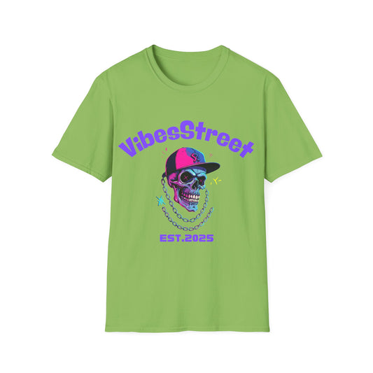 Camiseta unisex Hip-Skull Est.2025-VibesStreet