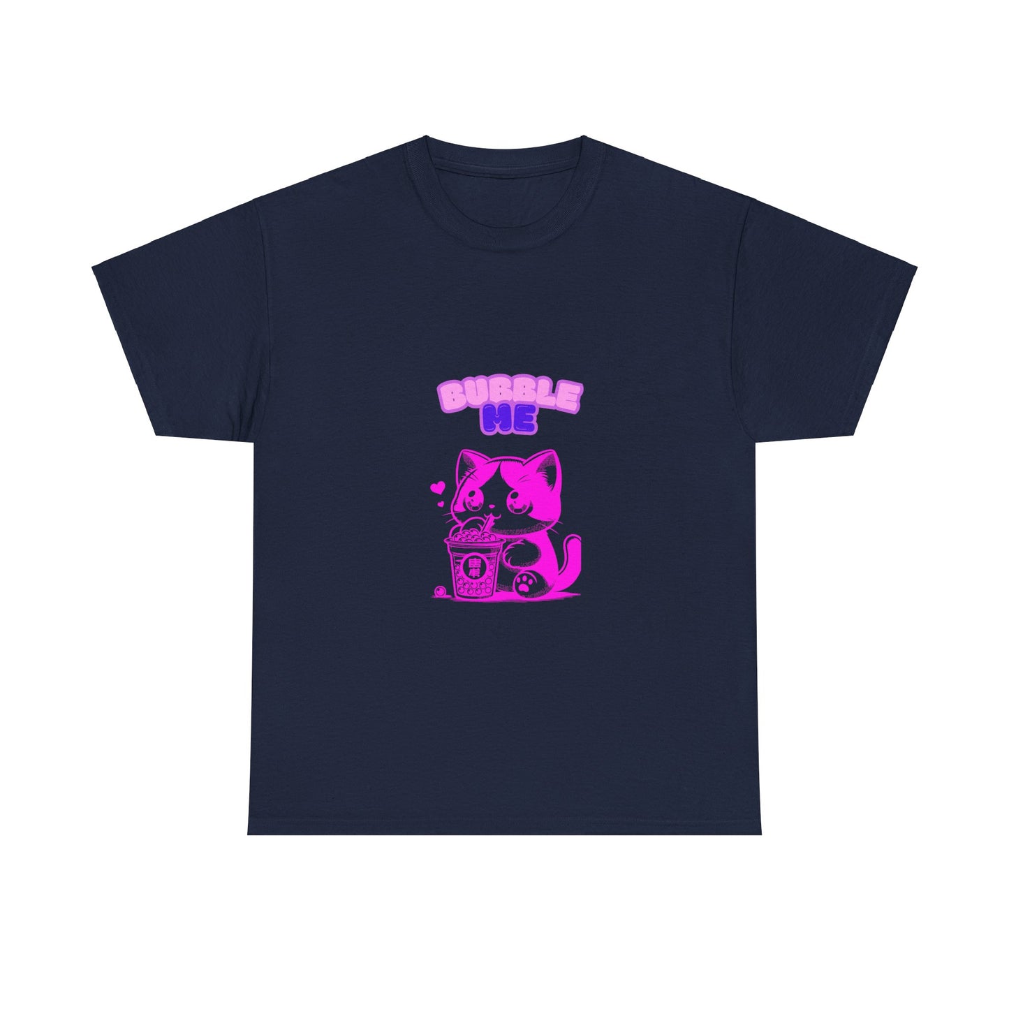 Camiseta Bubble Cat-OverFash con estampado