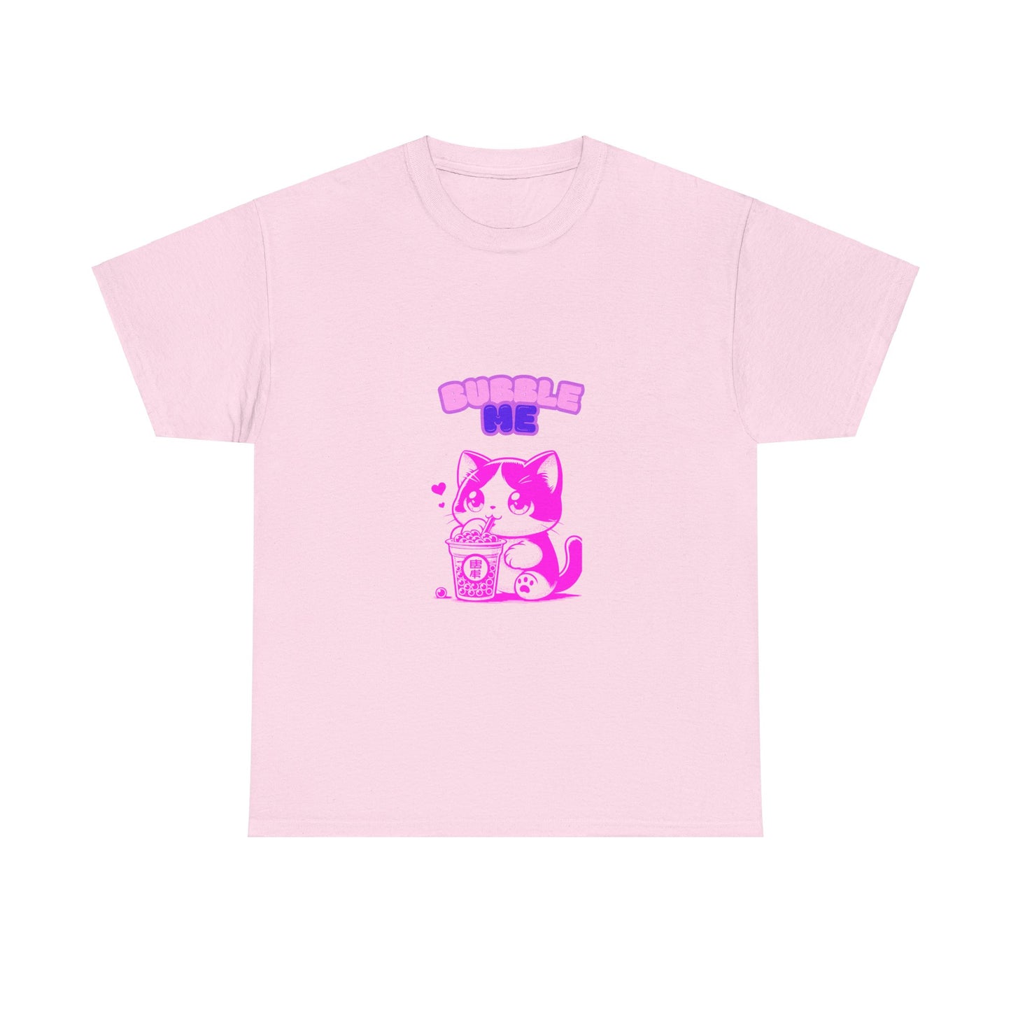 Camiseta Bubble Cat-OverFash con estampado