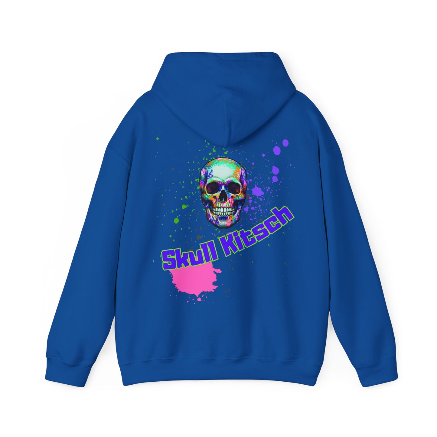 Sudadera con capucha unisex Skull Kitsch Standard - VibesStreet