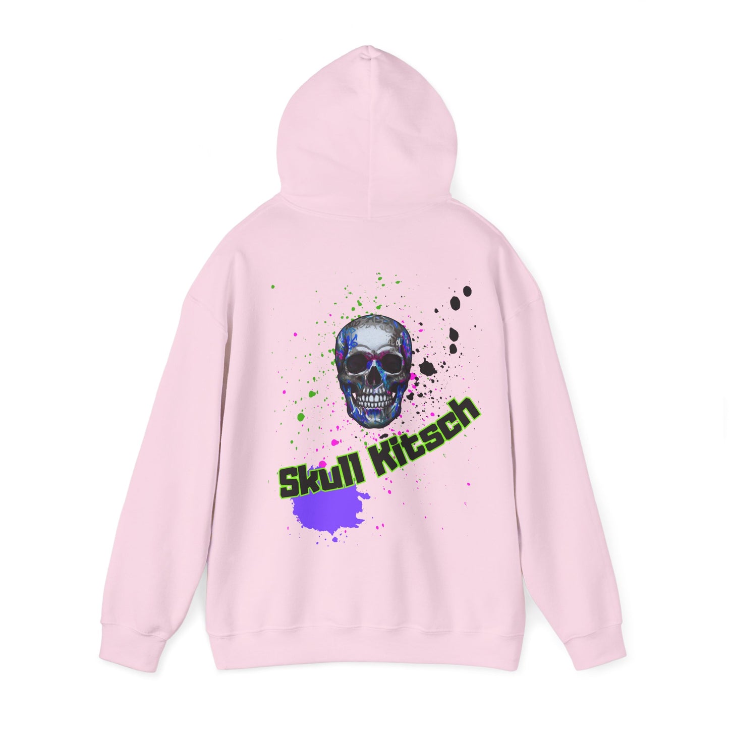 Sudadera con capucha unisex Skull Kitsch Dark-VibesStreet