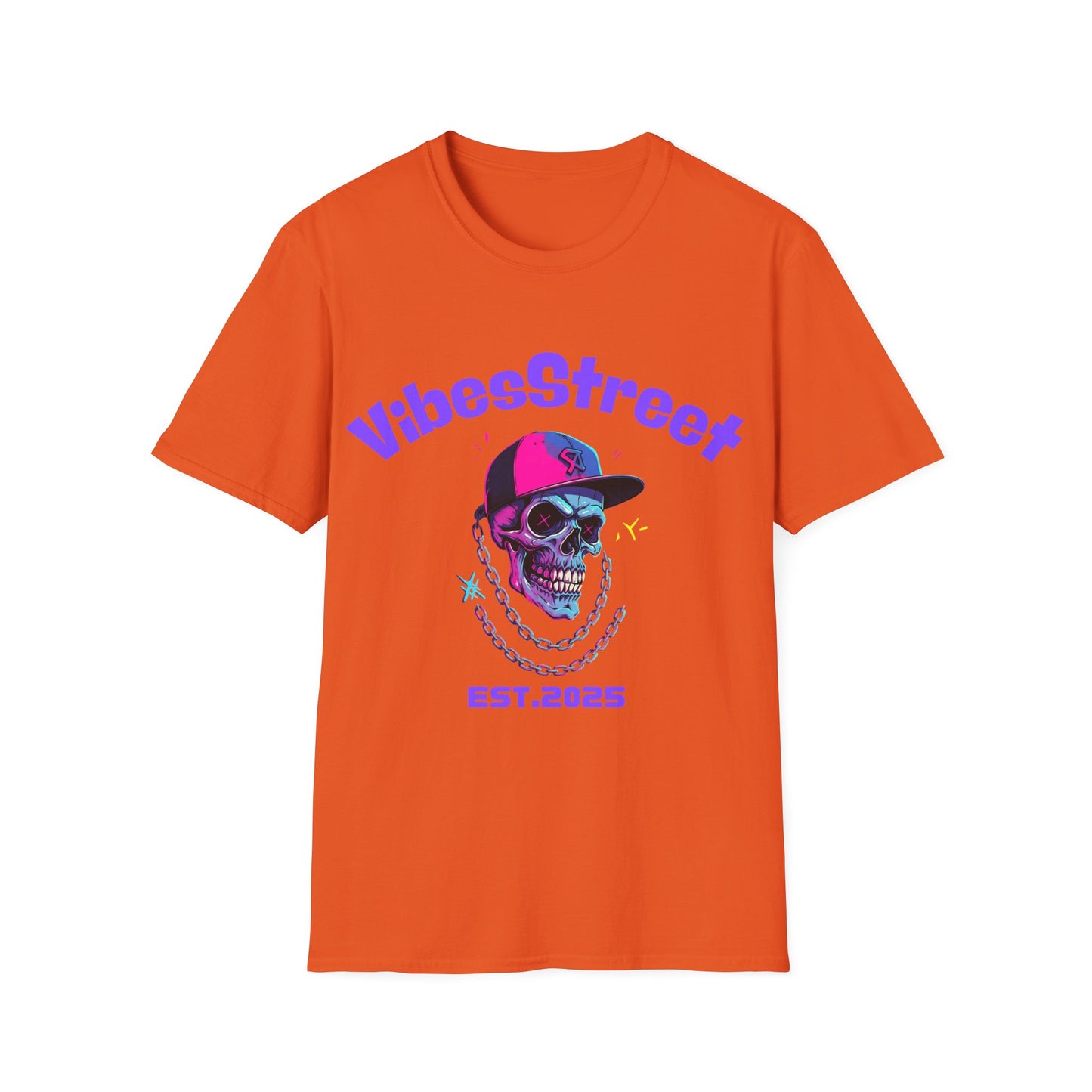 Camiseta unisex Hip-Skull Est.2025-VibesStreet