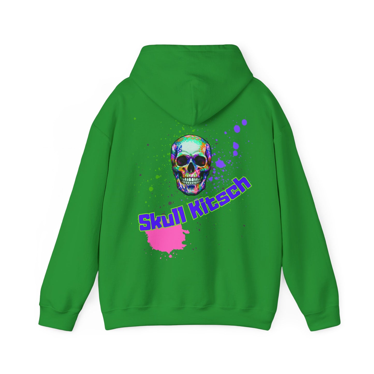 Sudadera con capucha unisex Skull Kitsch Standard - VibesStreet