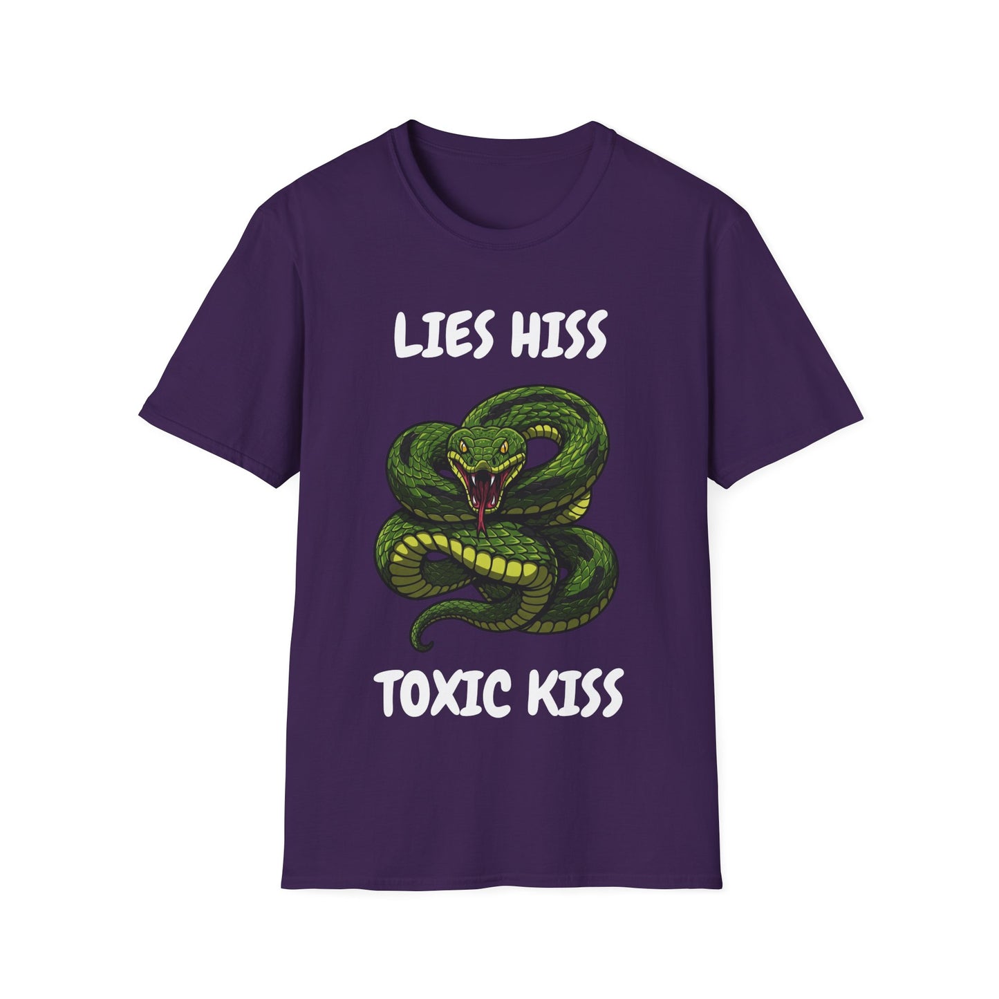 Camiseta unisex Lies Hiss Toxix Kiss