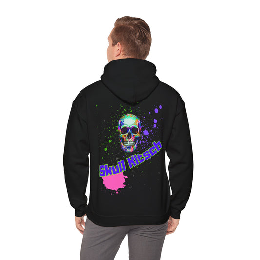 Sudadera con capucha unisex Skull Kitsch Standard - VibesStreet