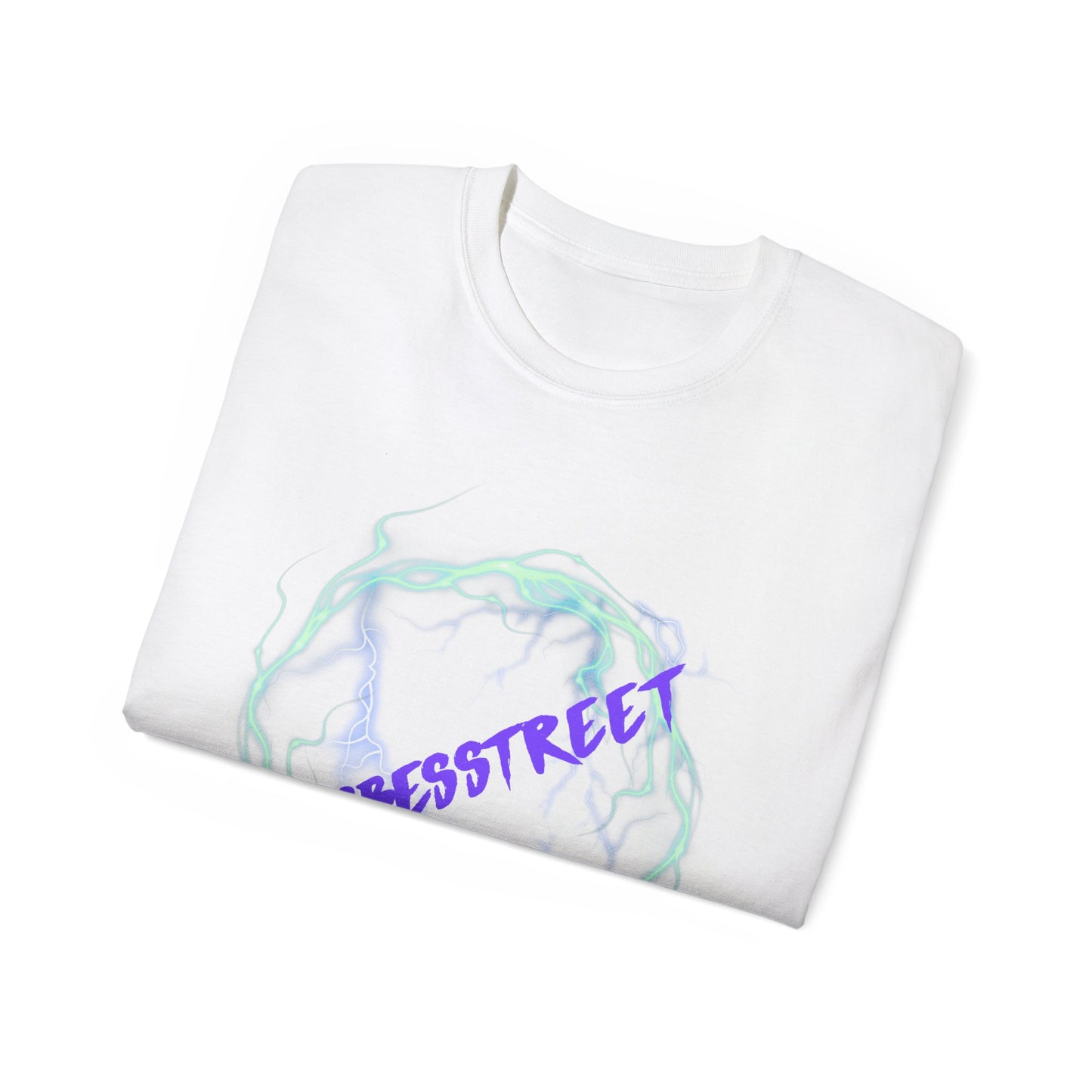Camiseta Unisex VibesStreet Bolt Circle Editon-VibesStreet