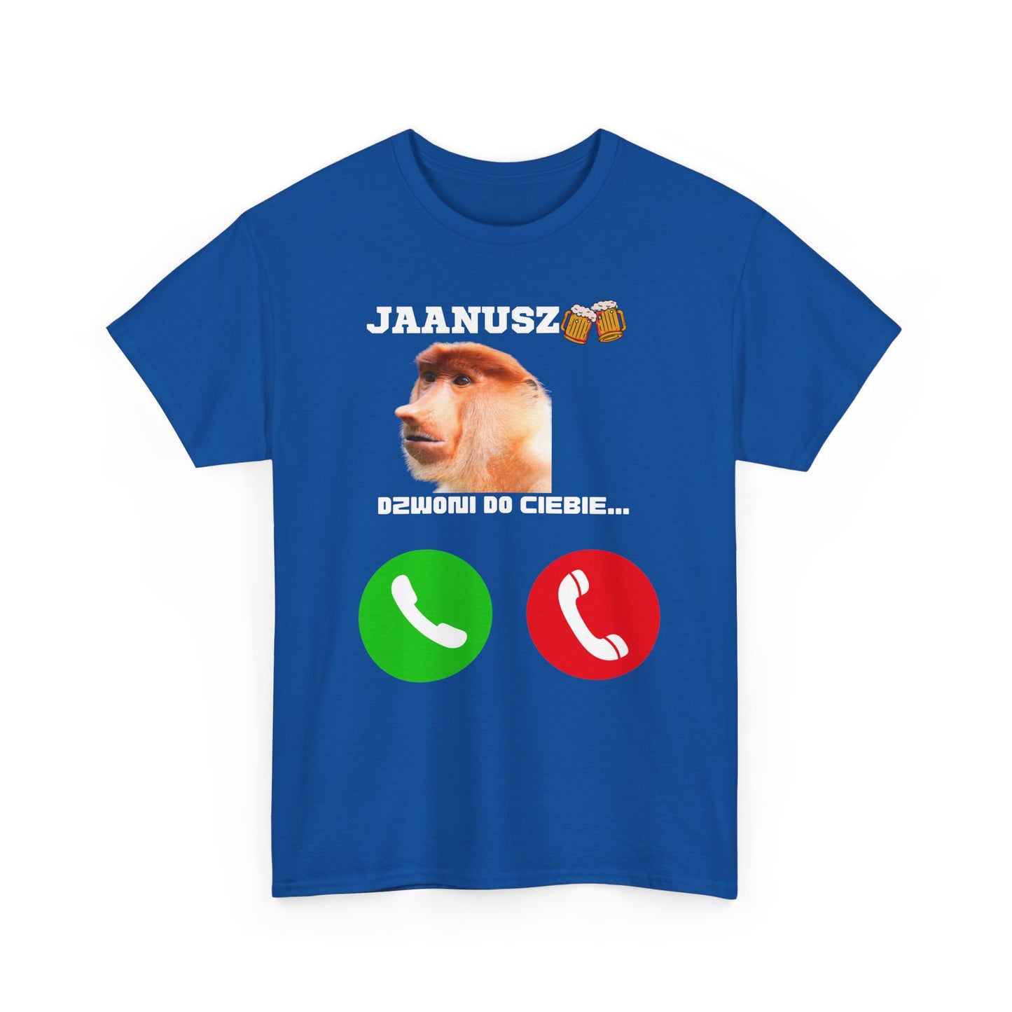 Camiseta unisex JAANUSZ te está llamando...