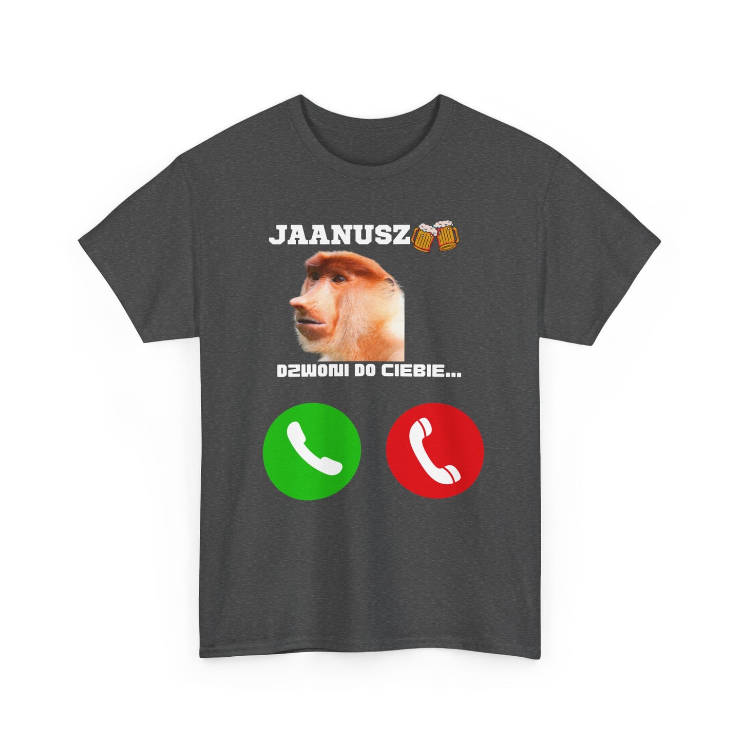 Camiseta unisex JAANUSZ te está llamando...