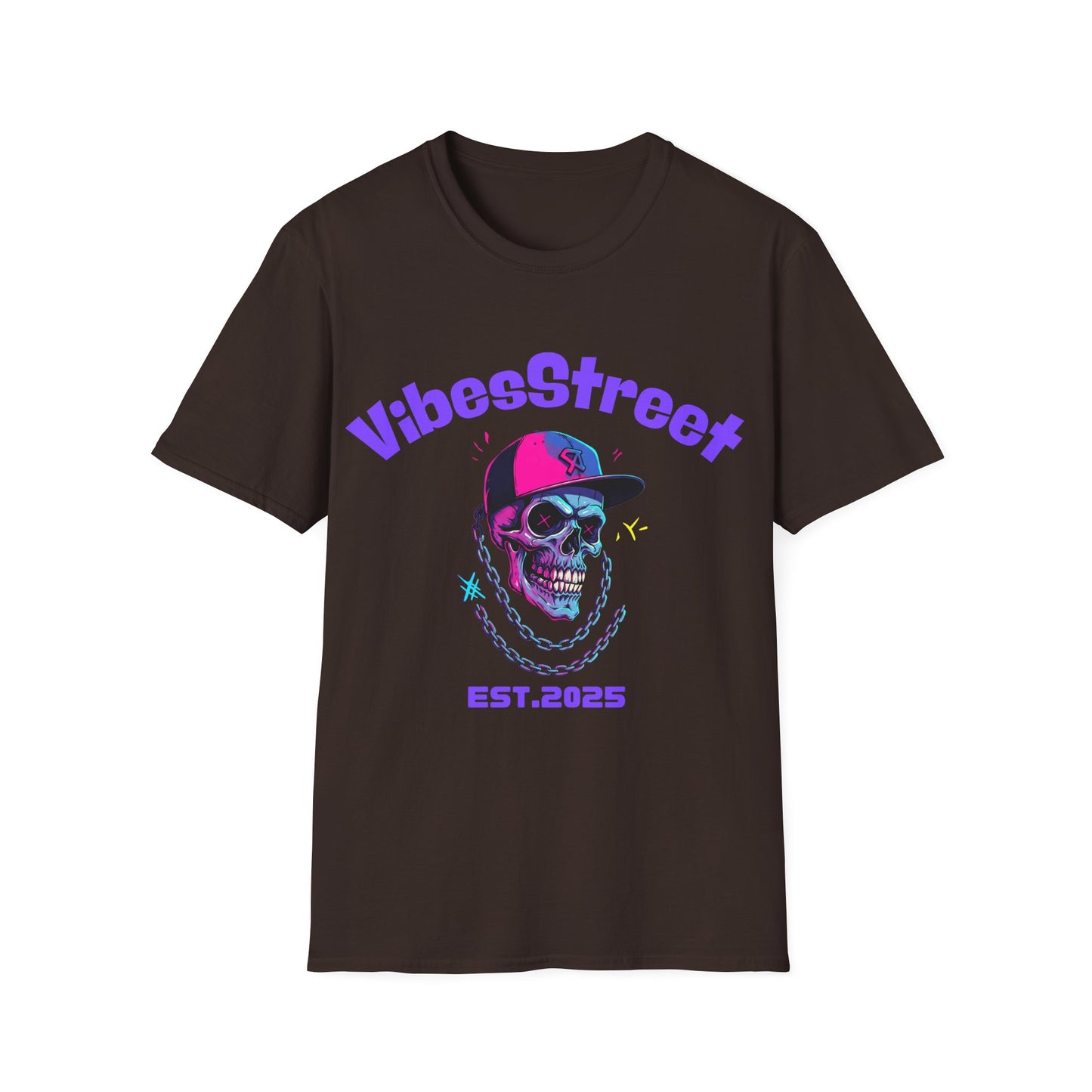Camiseta unisex Hip-Skull Est.2025-VibesStreet