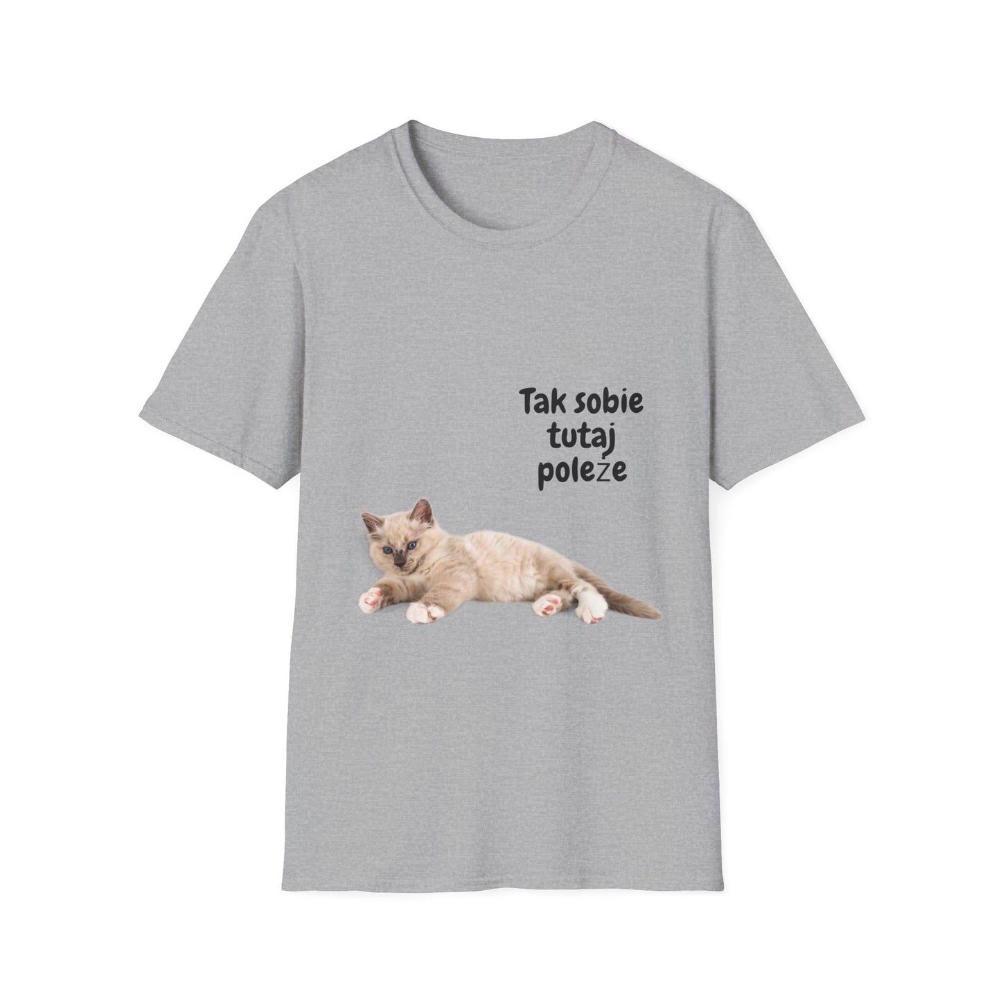 Camiseta unisex Tak Sobie Tu Poleżę-OverFash