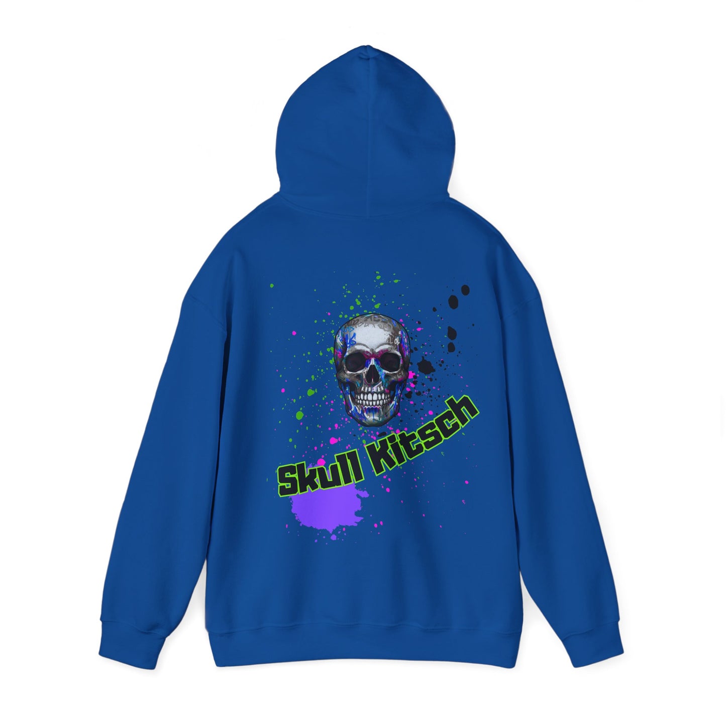 Sudadera con capucha unisex Skull Kitsch Dark-VibesStreet