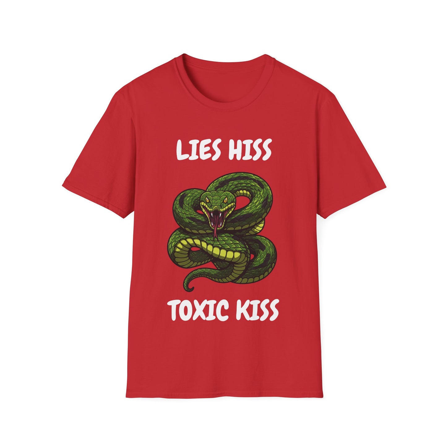 Camiseta unisex Lies Hiss Toxix Kiss
