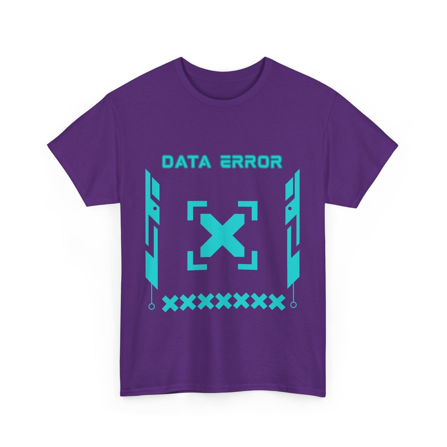 T-shirt Unisex Data Error Techwear Blue-TechSouls