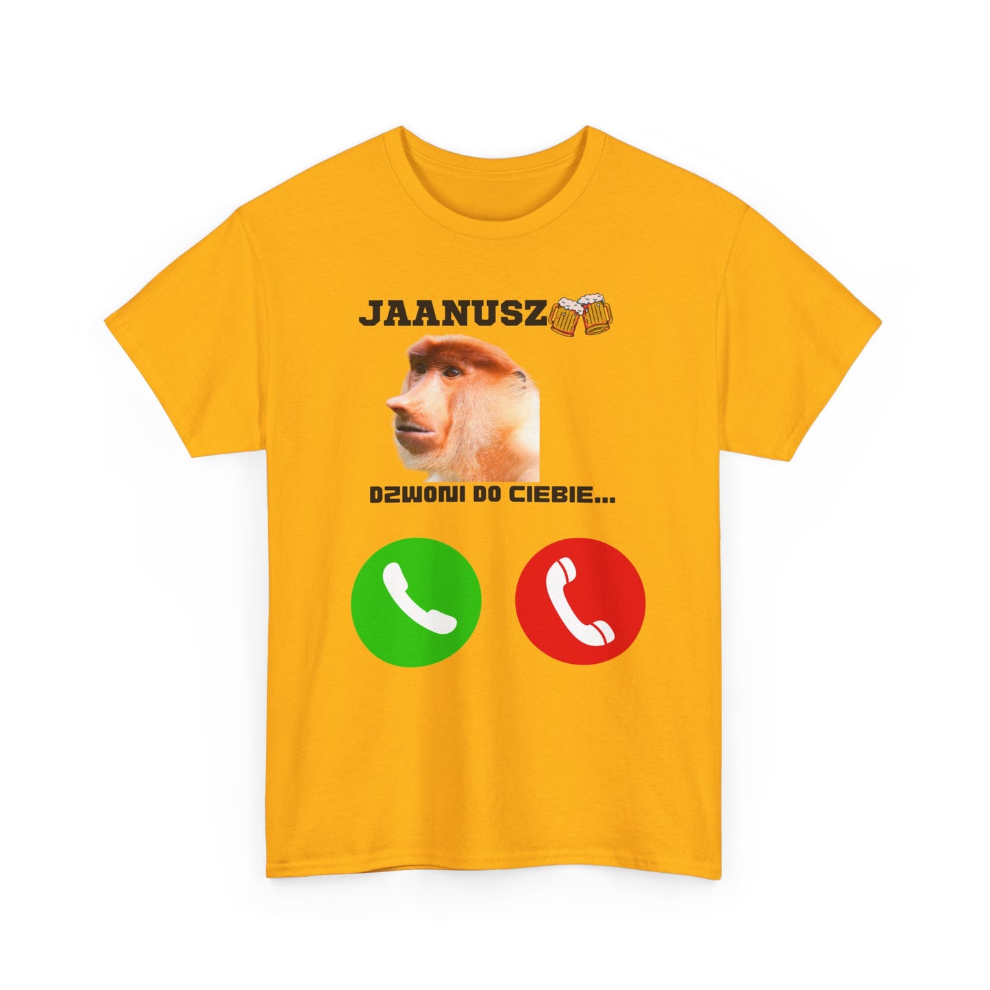 Camiseta unisex JAANUSZ te está llamando...
