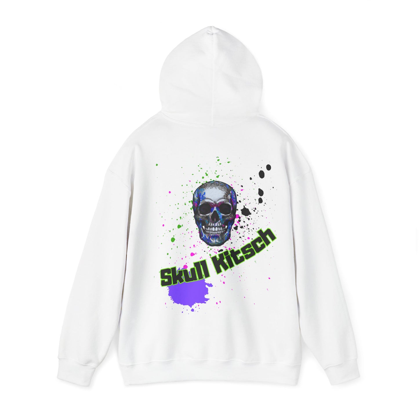 Sudadera con capucha unisex Skull Kitsch Dark-VibesStreet
