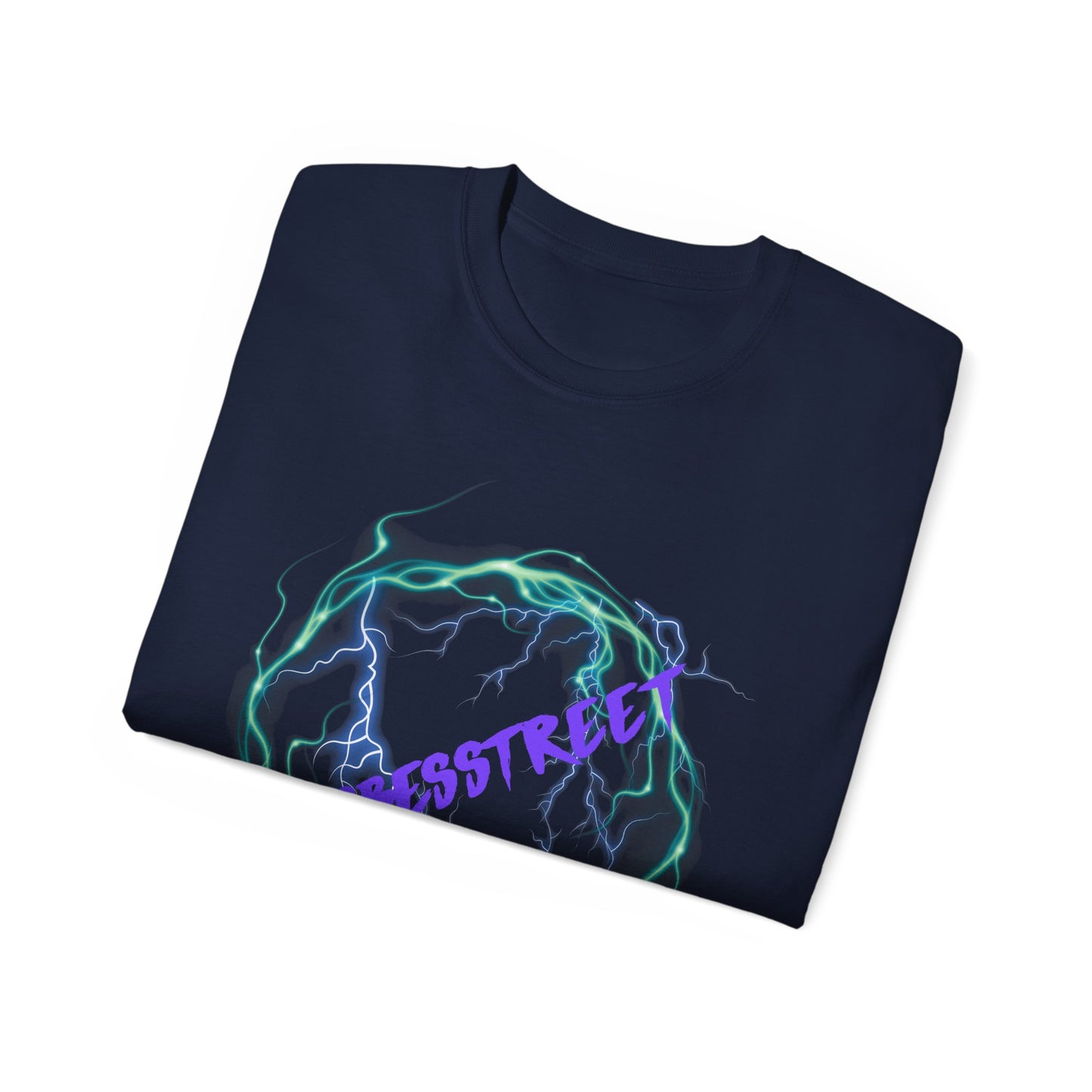 Camiseta Unisex VibesStreet Bolt Circle Editon-VibesStreet