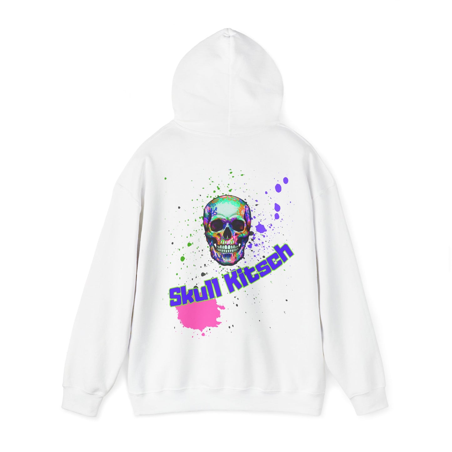 Sudadera con capucha unisex Skull Kitsch Standard - VibesStreet