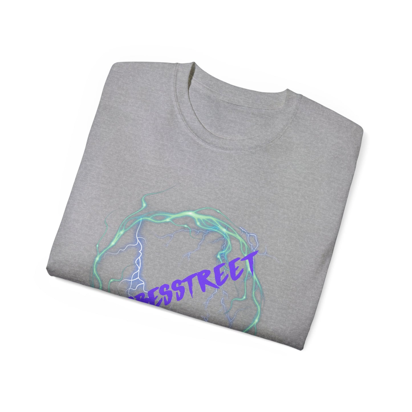 Camiseta Unisex VibesStreet Bolt Circle Editon-VibesStreet