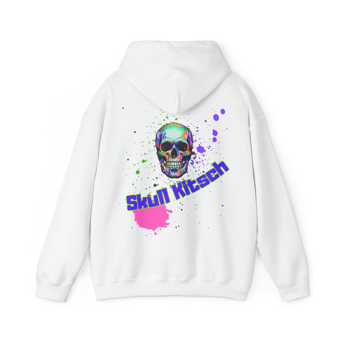 Sudadera con capucha unisex Skull Kitsch Standard - VibesStreet