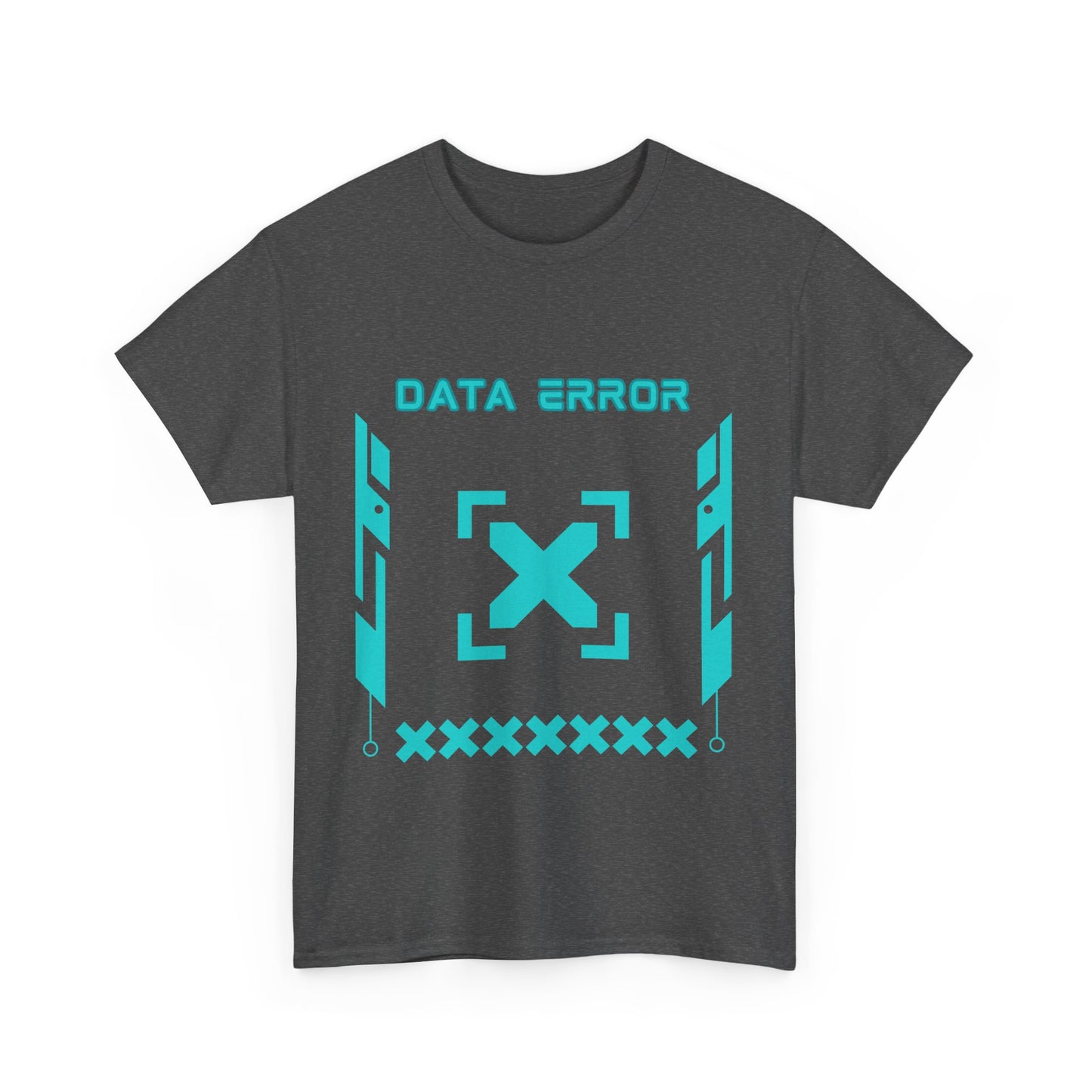 T-shirt Unisex Data Error Techwear Blue-TechSouls
