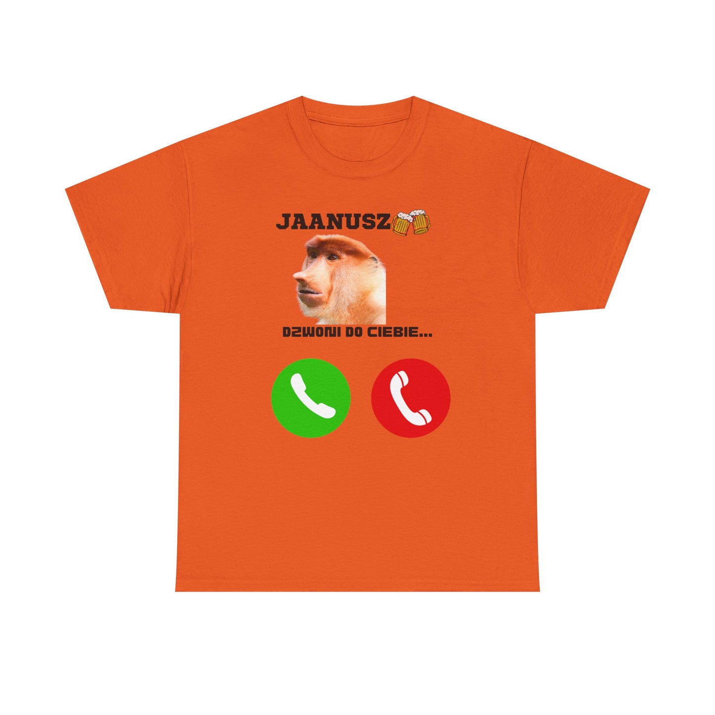 Camiseta unisex JAANUSZ te está llamando...