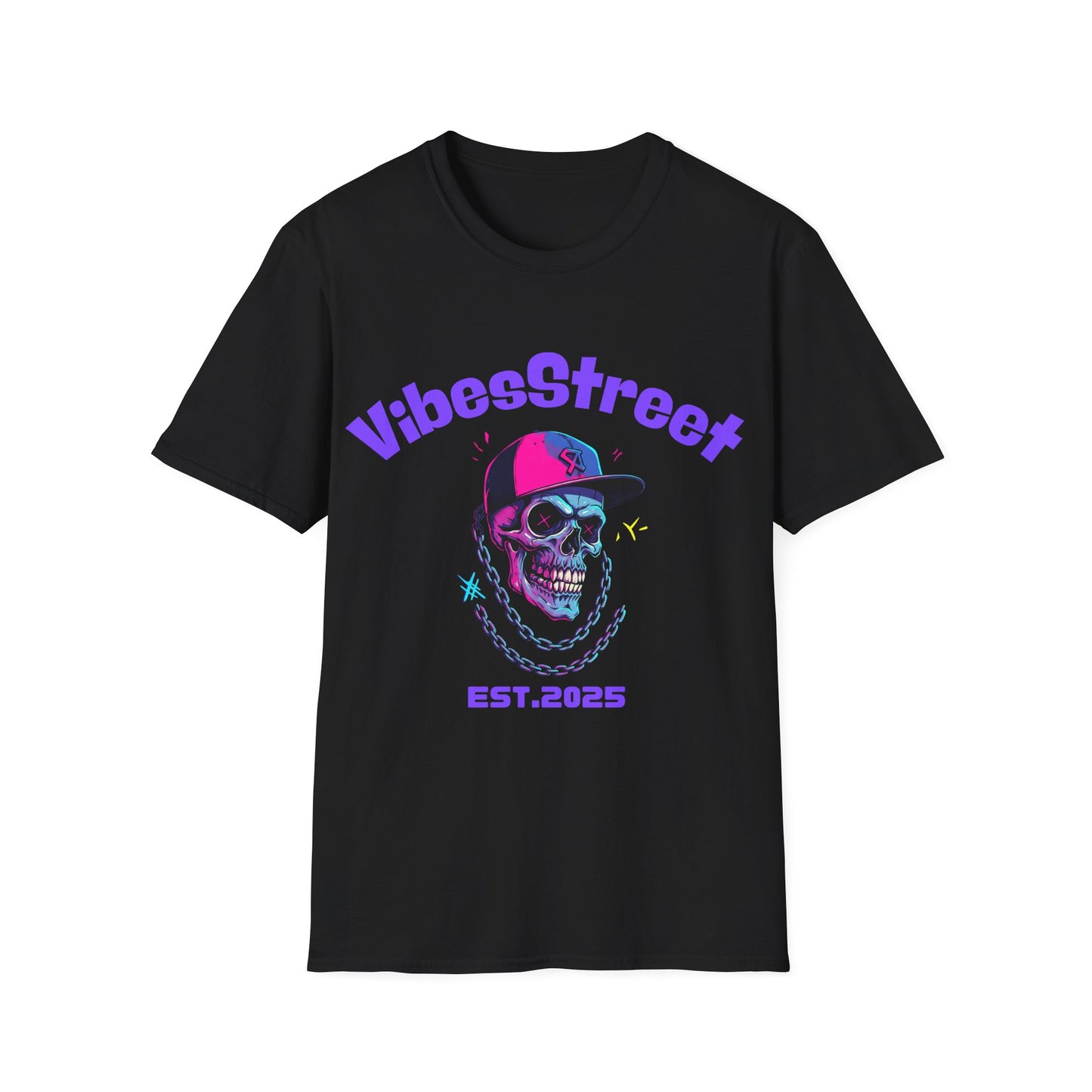 Camiseta unisex Hip-Skull Est.2025-VibesStreet