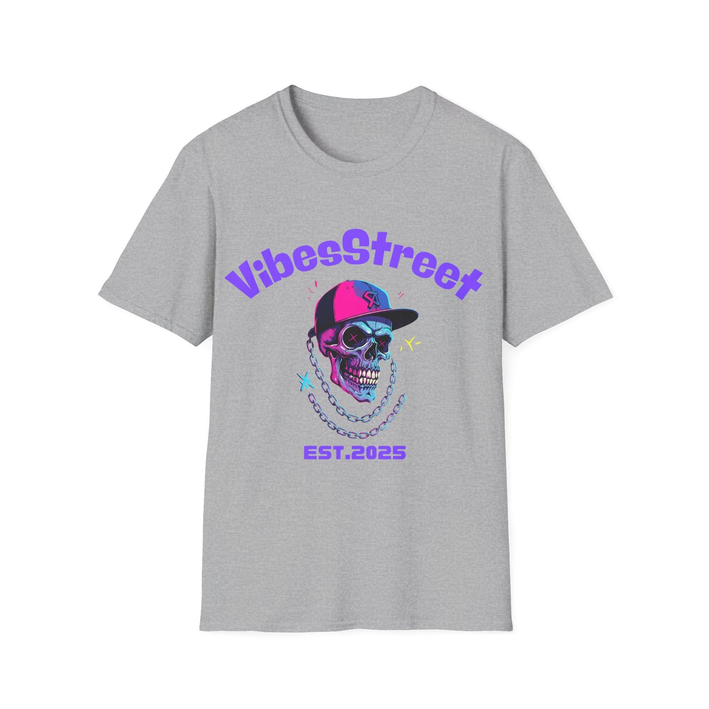 Camiseta unisex Hip-Skull Est.2025-VibesStreet