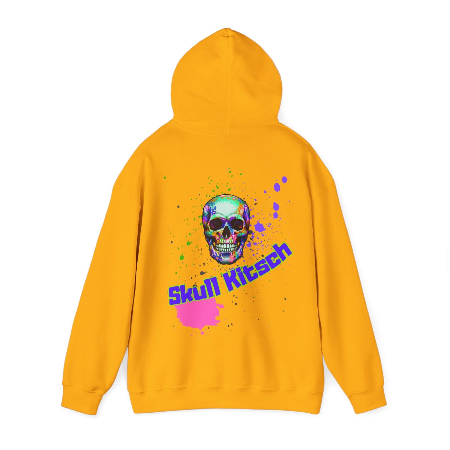 Sudadera con capucha unisex Skull Kitsch Standard - VibesStreet