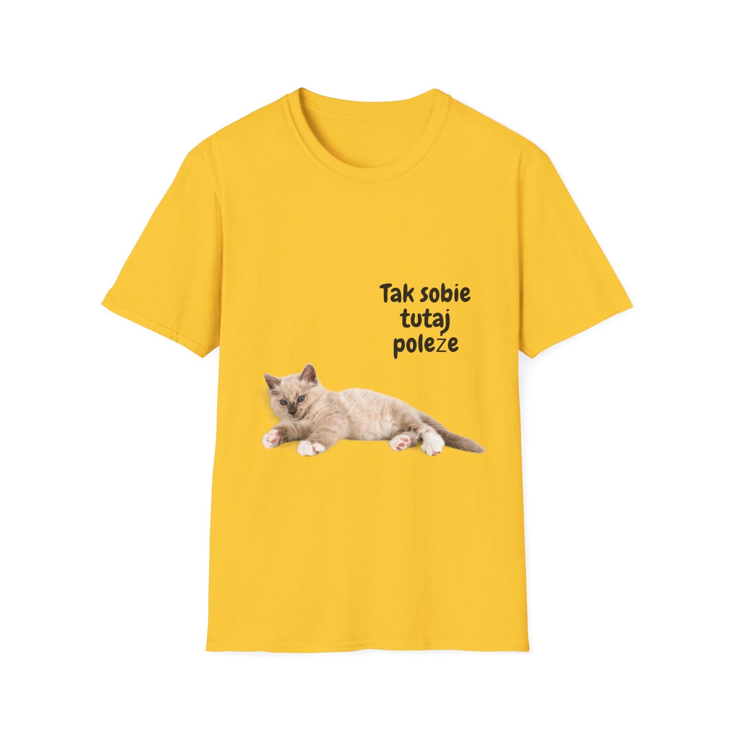 Camiseta unisex Tak Sobie Tu Poleżę-OverFash