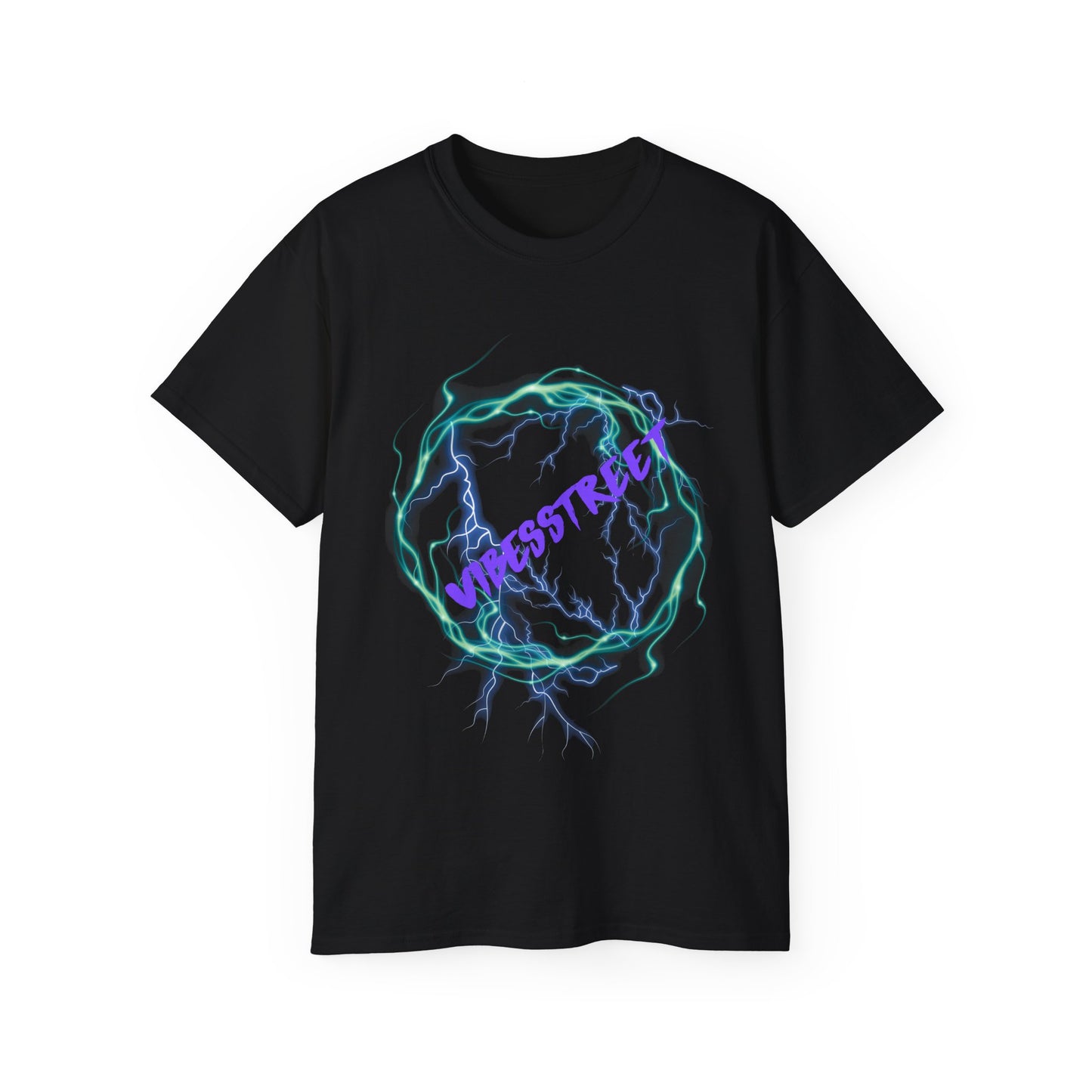 Camiseta Unisex VibesStreet Bolt Circle Editon-VibesStreet