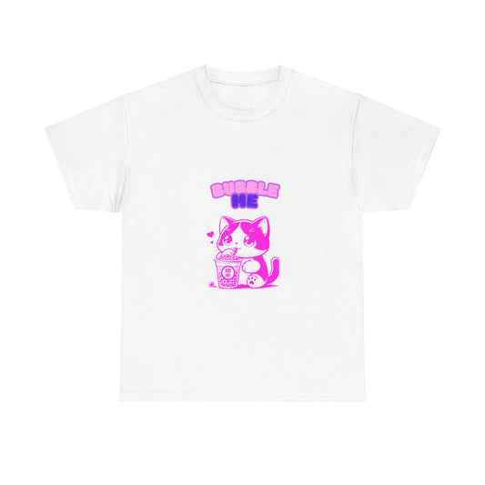 Camiseta Bubble Cat-OverFash con estampado