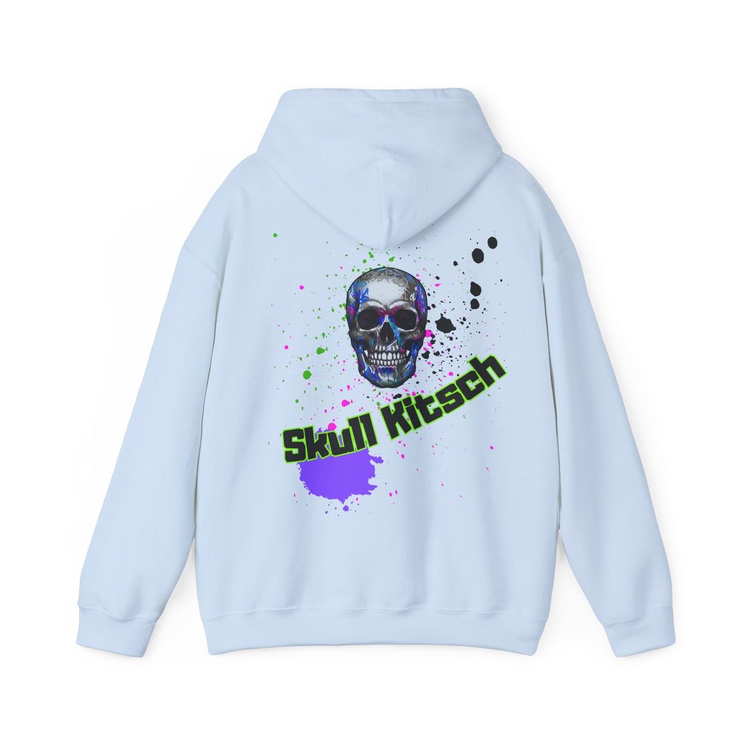 Sudadera con capucha unisex Skull Kitsch Dark-VibesStreet