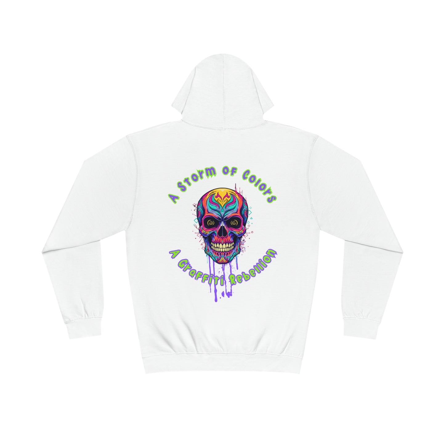 Bluza Hoodie Unisex Graffitii Skull-VibesStreet