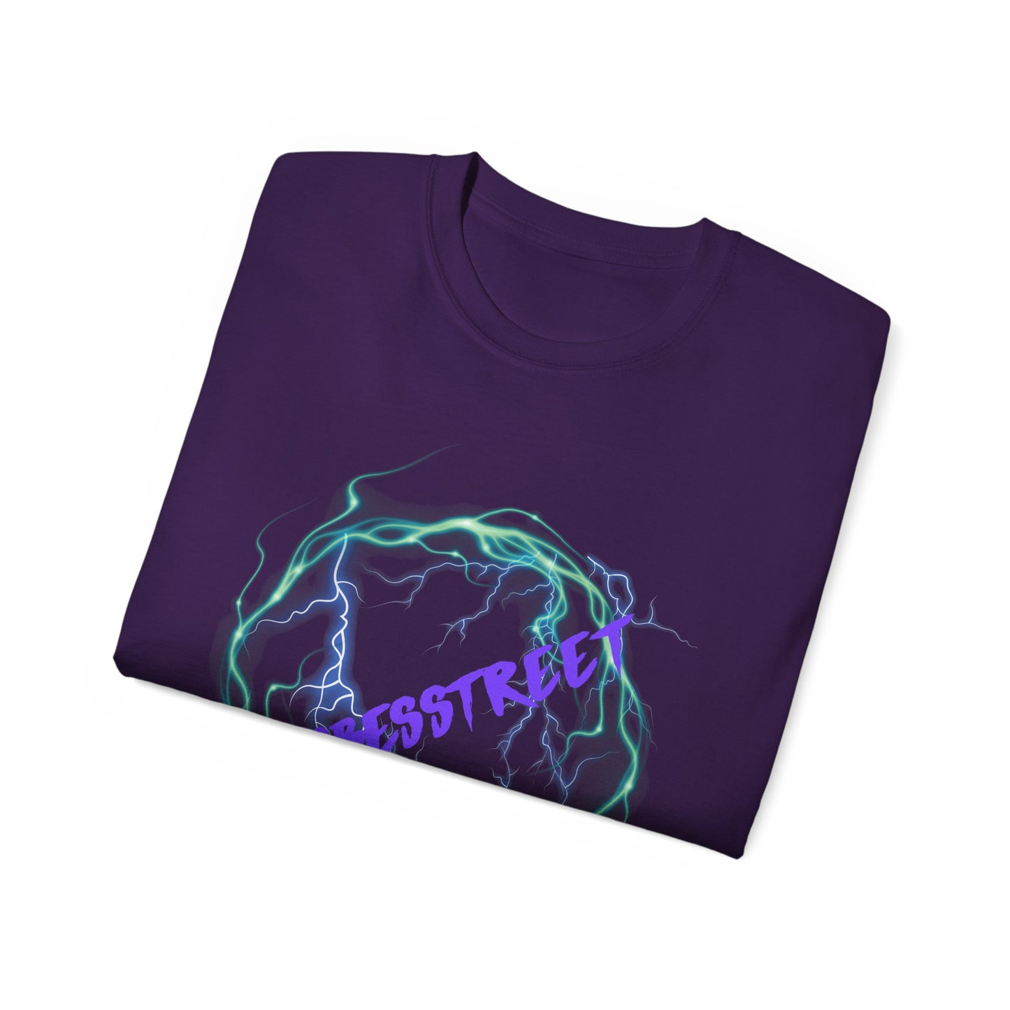 Camiseta Unisex VibesStreet Bolt Circle Editon-VibesStreet
