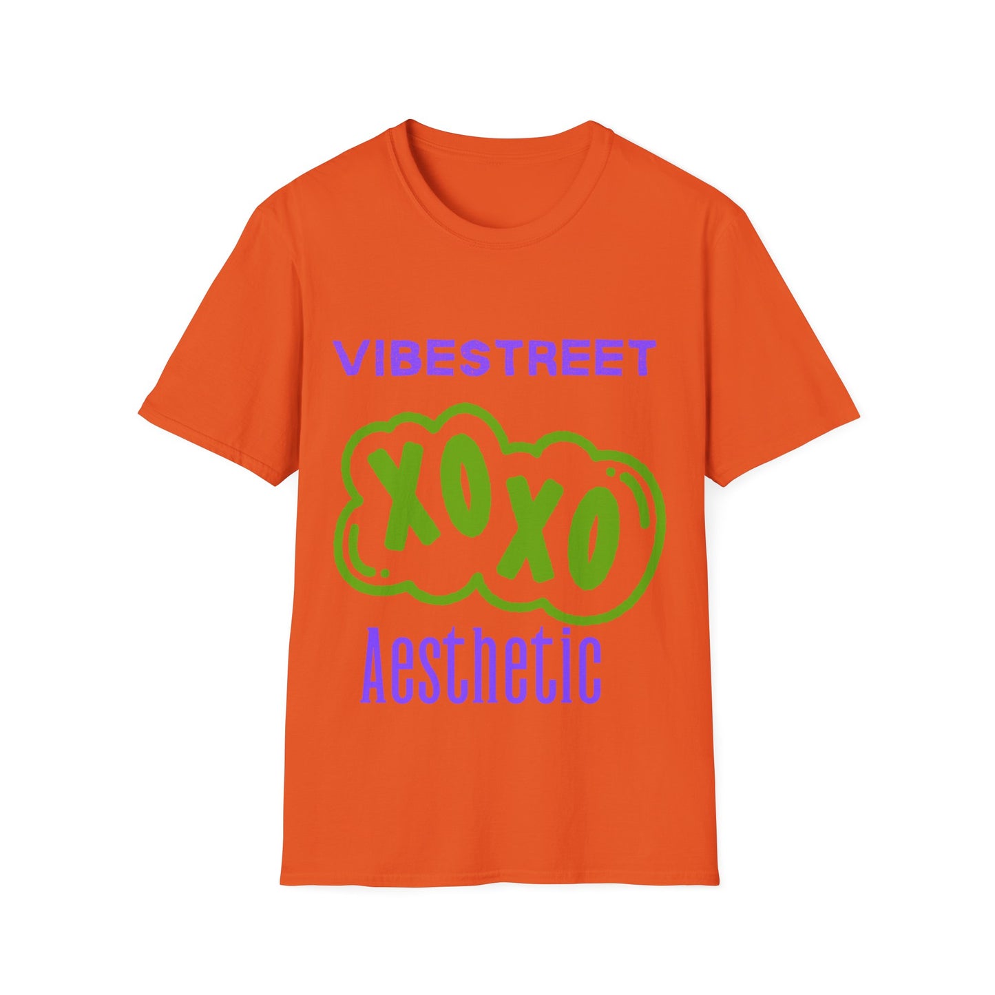 Camiseta estética unisex VibesStreet XOXO