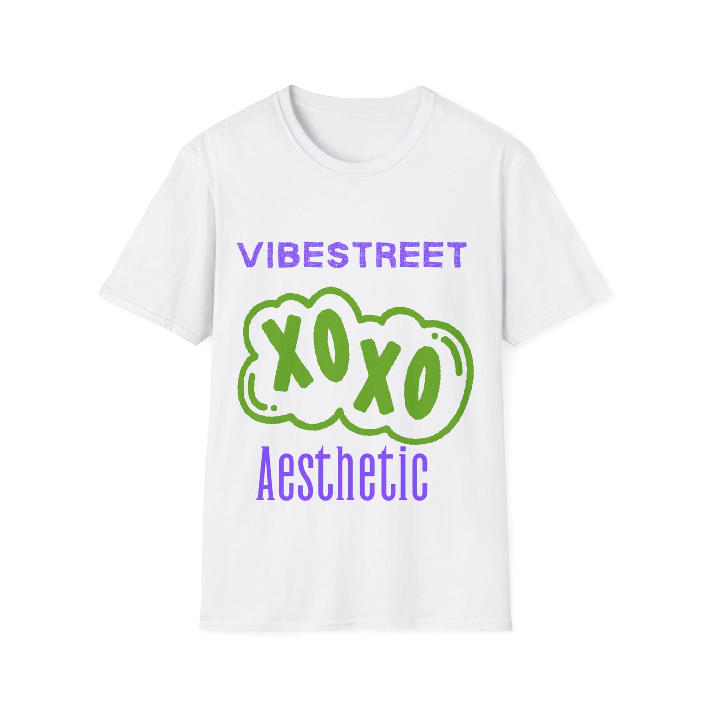 Camiseta estética unisex VibesStreet XOXO