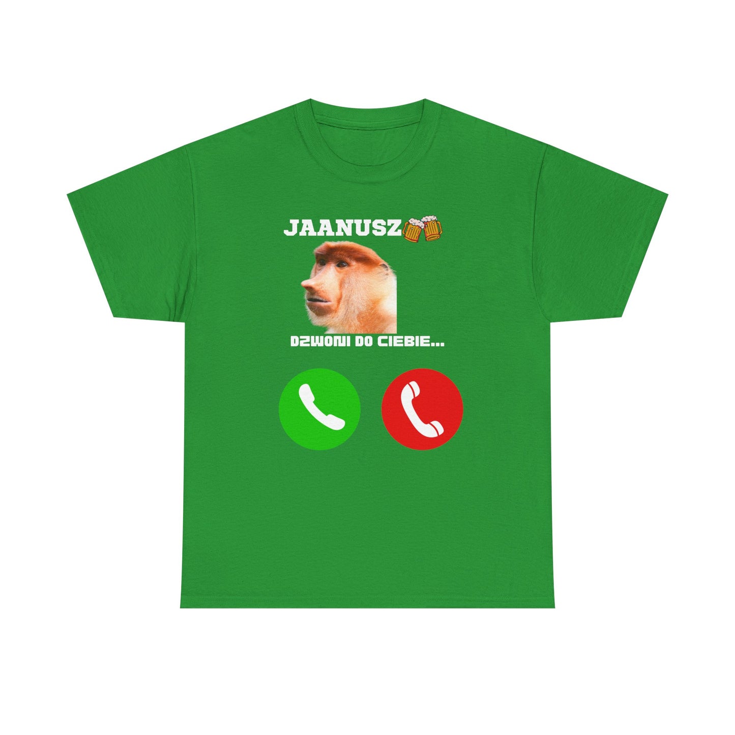 Camiseta unisex JAANUSZ te está llamando...