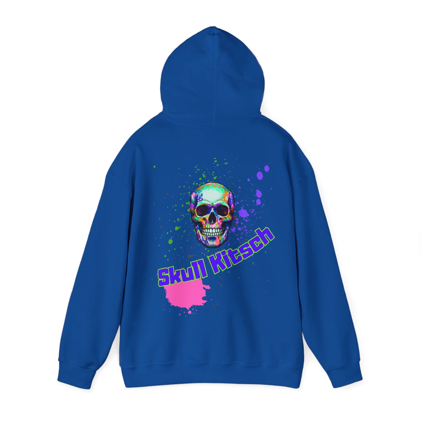 Sudadera con capucha unisex Skull Kitsch Standard - VibesStreet
