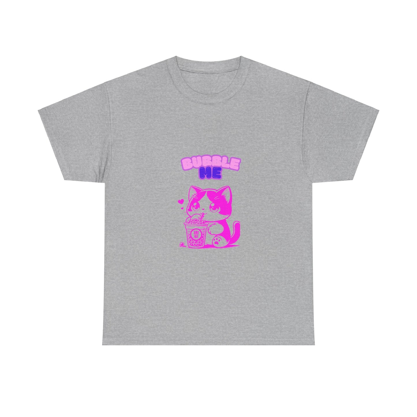 Camiseta Bubble Cat-OverFash con estampado