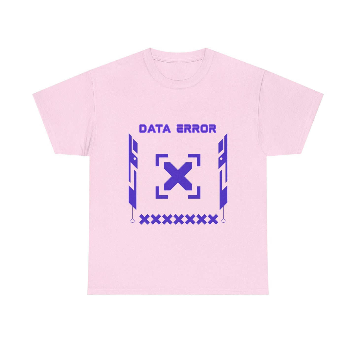 T-shirt Unisex Data Error Techwear Purple-TechSouls