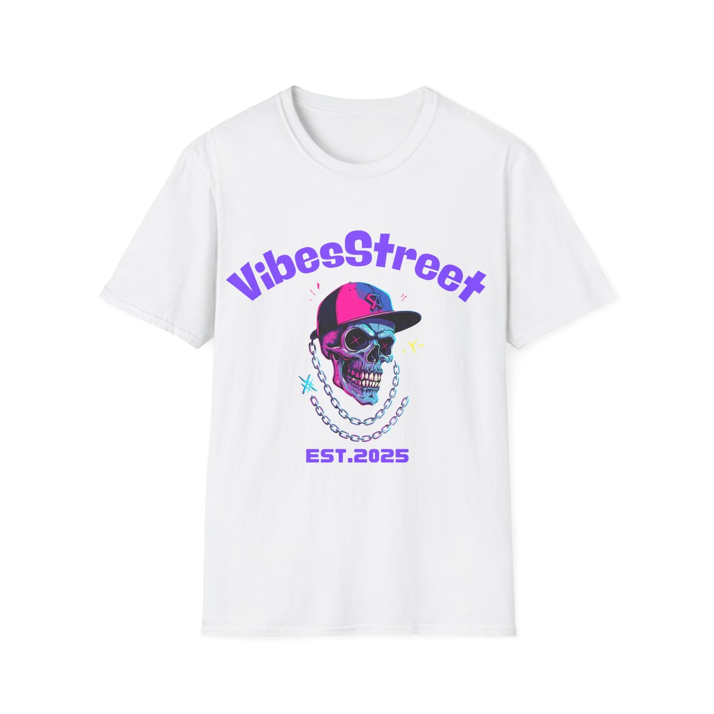 Camiseta unisex Hip-Skull Est.2025-VibesStreet