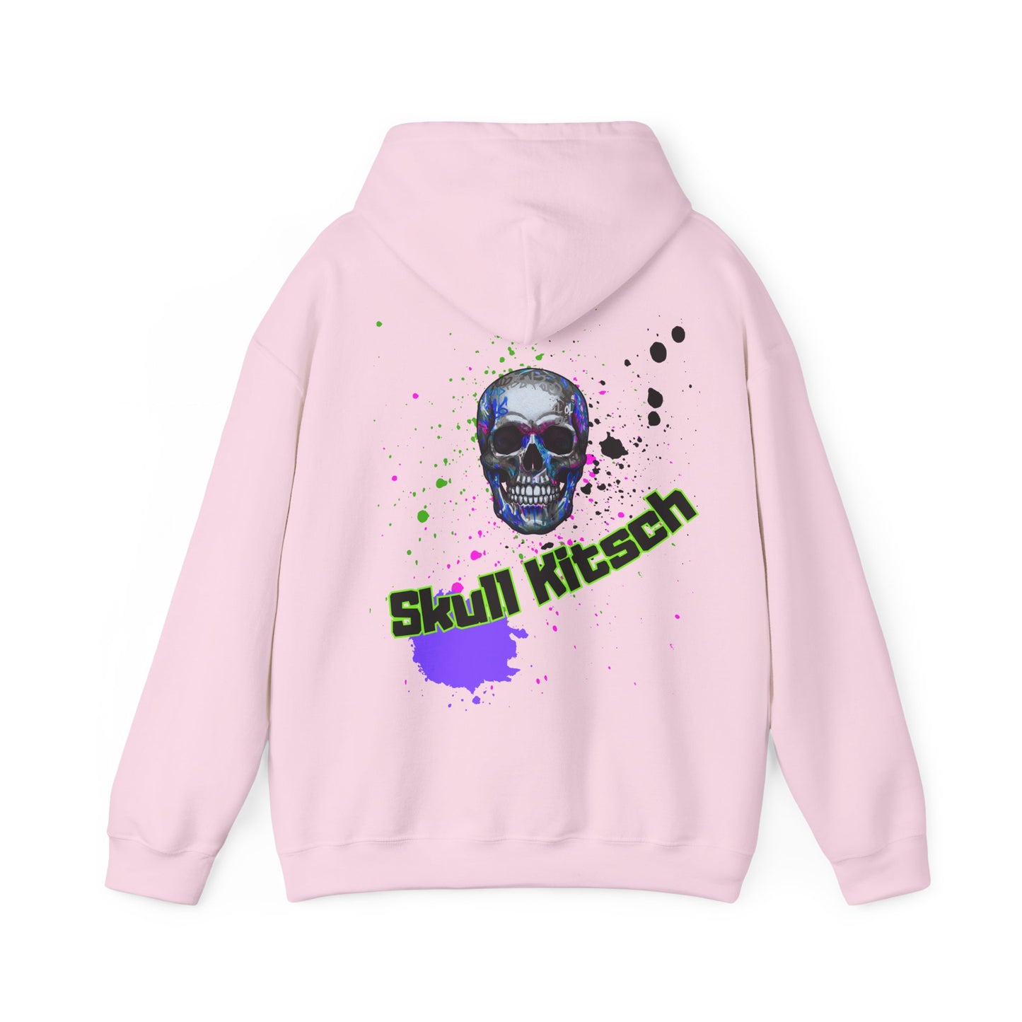 Sudadera con capucha unisex Skull Kitsch Dark-VibesStreet
