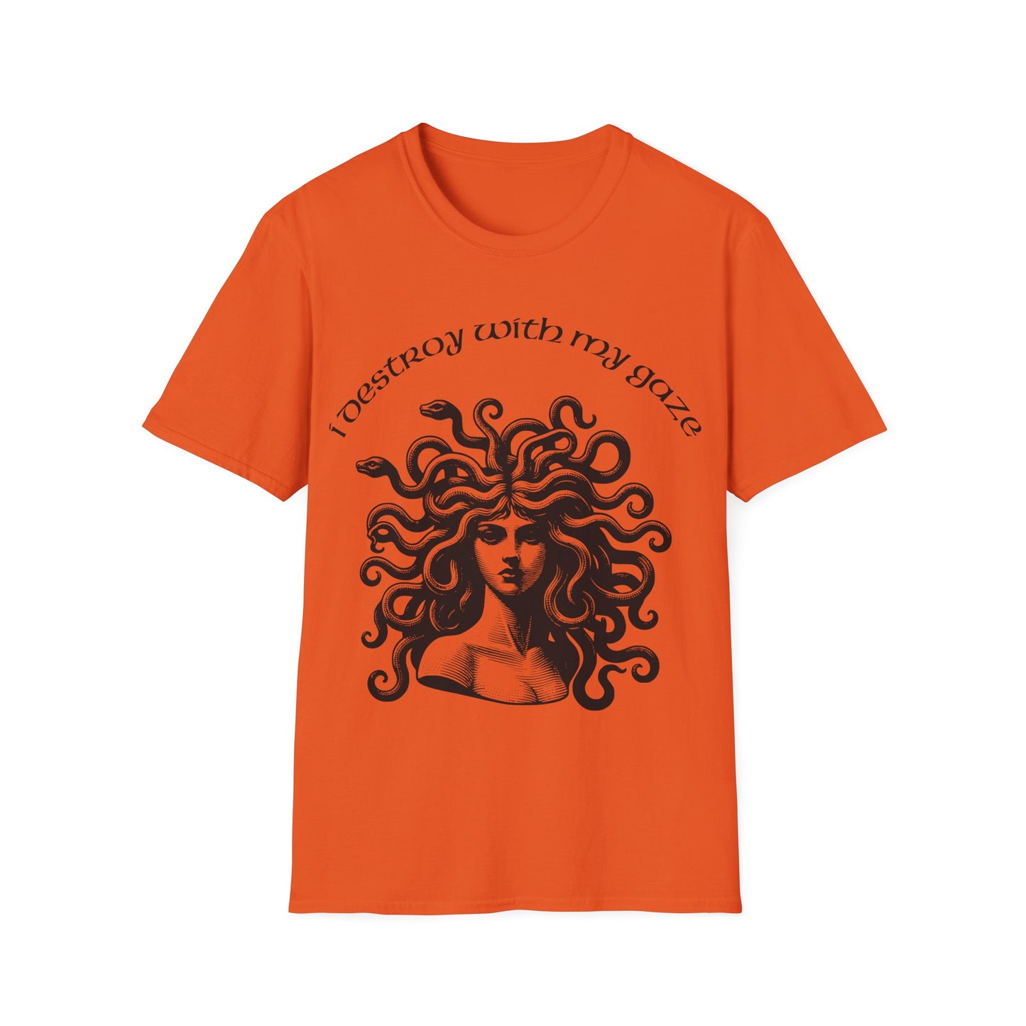 Camiseta unisex ¡Destruyo con mi mirada!-VibesStreet