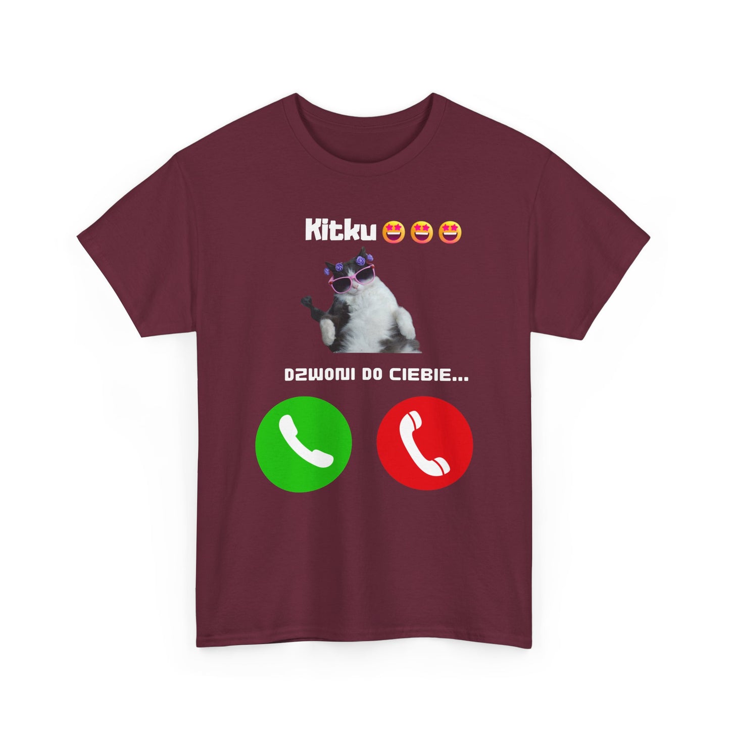 Camiseta unisex Kitku te está llamando