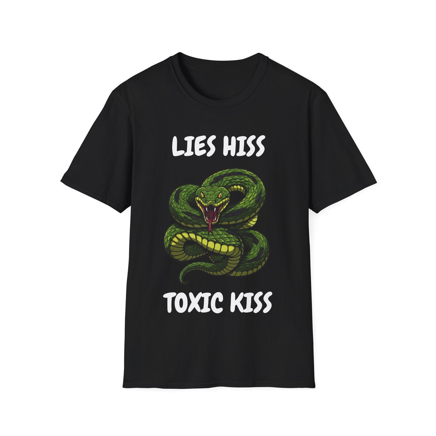 Camiseta unisex Lies Hiss Toxix Kiss