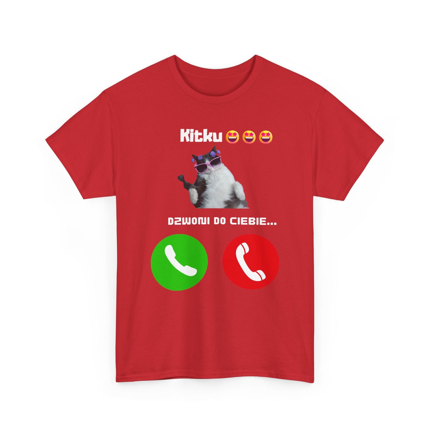 Camiseta unisex Kitku te está llamando