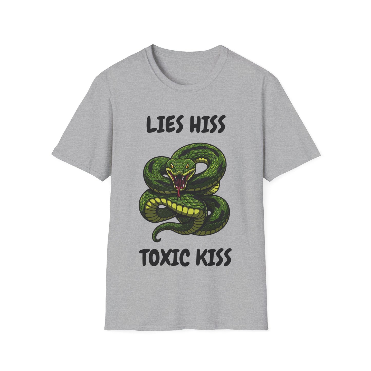 Camiseta unisex Lies Hiss Toxix Kiss